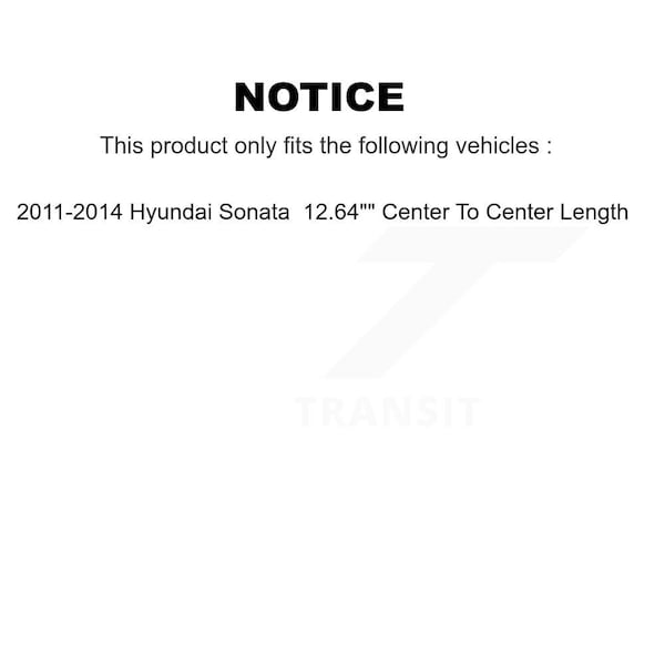 Front Right Suspension Stabilizer Bar Link Kit For Hyundai Sonata